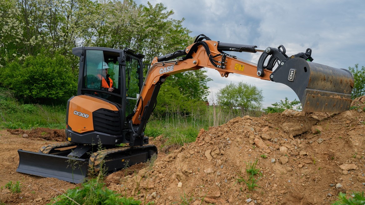 CASE CX30D Mini Excavator