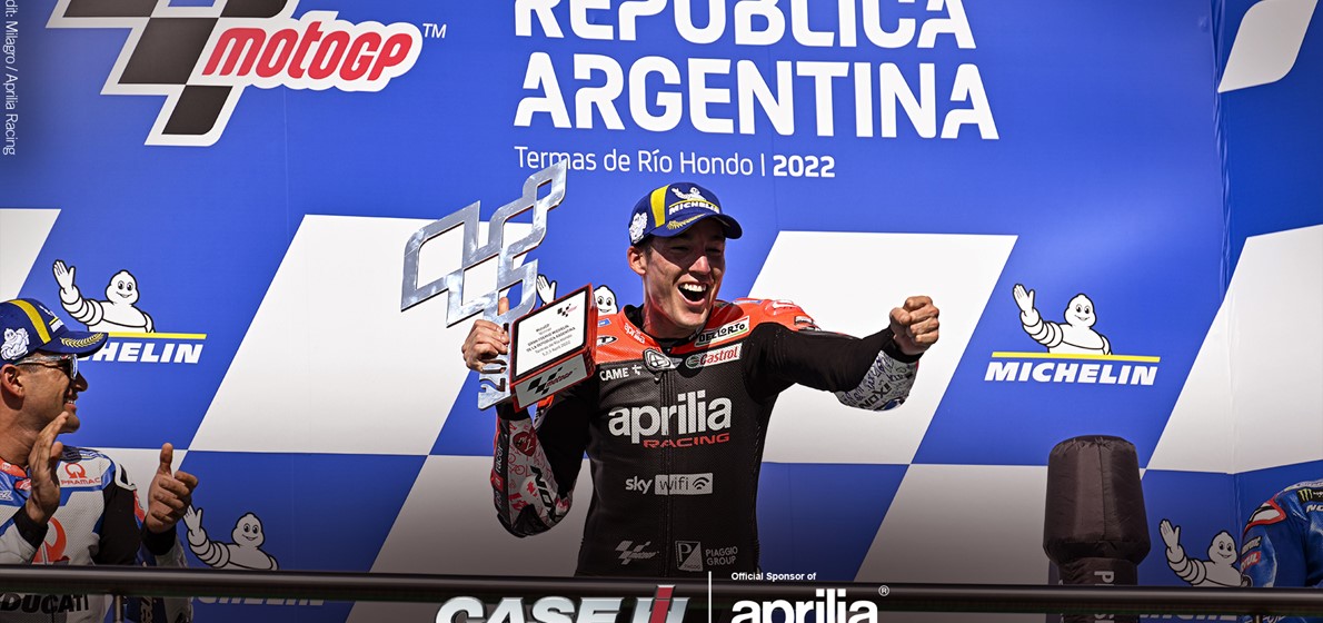 APRILIA RACING AND CASE IH RIDE INTO THE LEAD IN MOTOGP™