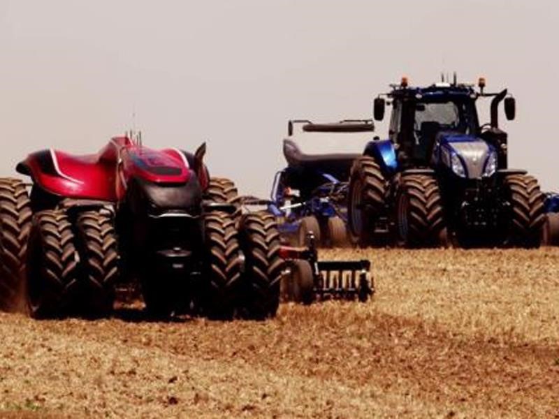凯斯纽荷兰工业集团发布无人驾驶概念拖拉机研发成果 - Video