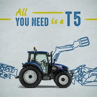 New Holland Agriculture T5 Tractor