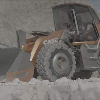Rushes - CASE Methane Powered Concept Wheel Loader - ProjectTETRA - Beauty Shots
