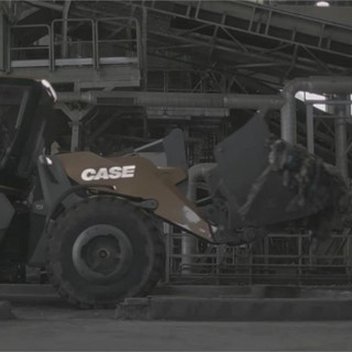 Rushes - CASE Methane Powered Concept Wheel Loader - ProjectTETRA - Waste Handling