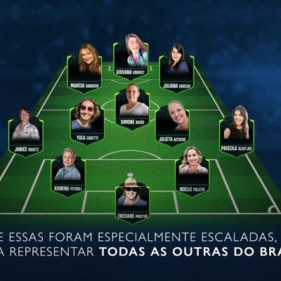 New Holland faz homenagem em campo ao Dia das Mulheres