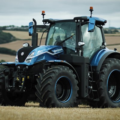 Vídeo curto do trator T7 New Holland Methane Power GNL