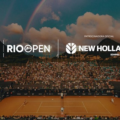 New Holland é patrocinadora oficial da 10ª edição do Rio Open