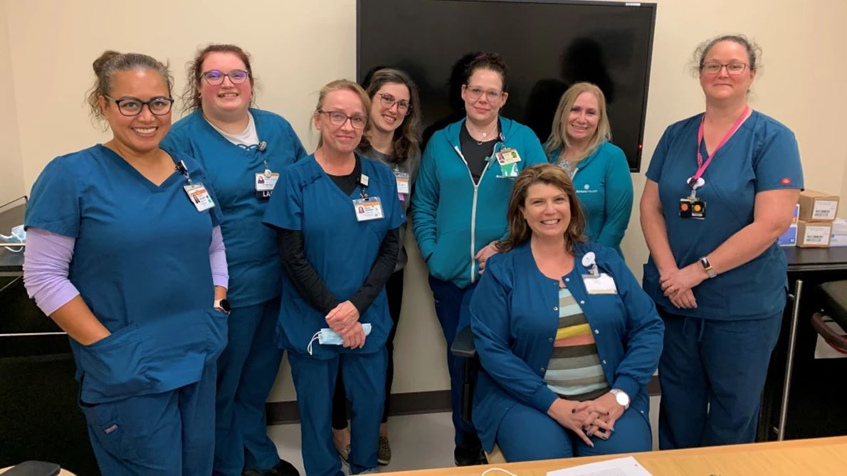 The staff of the Davie Medical Center