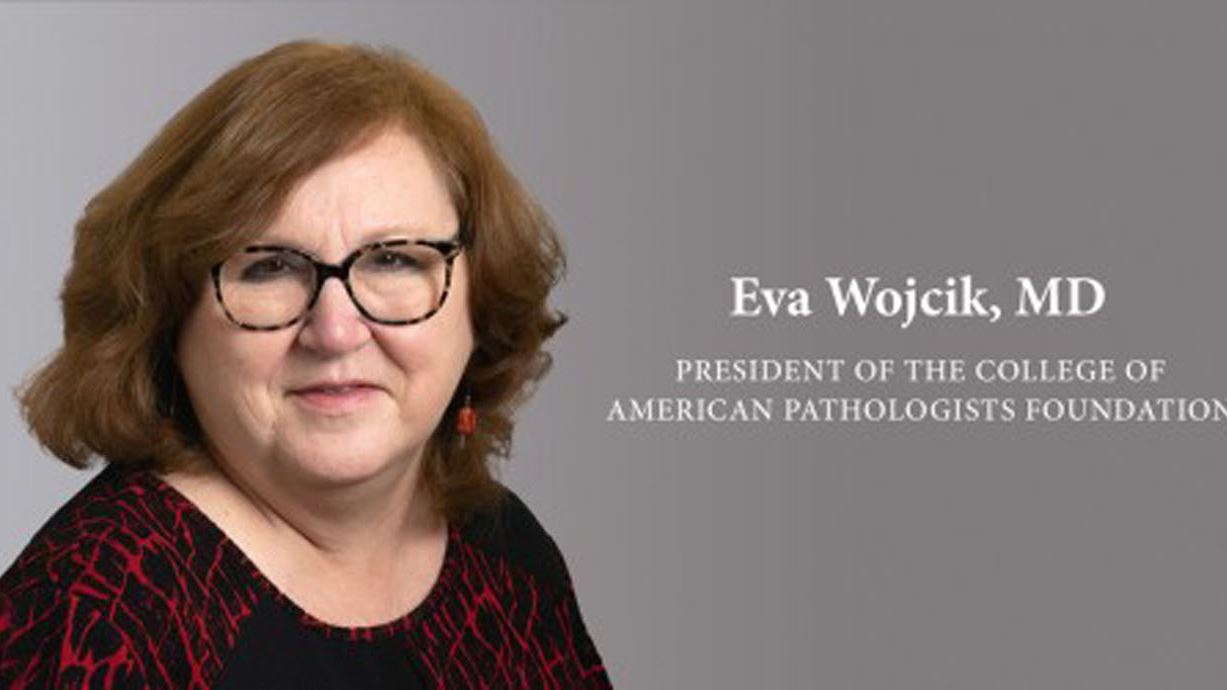 Eva M. Wojcik, MD, department chair, pathology at Loyola Medicine