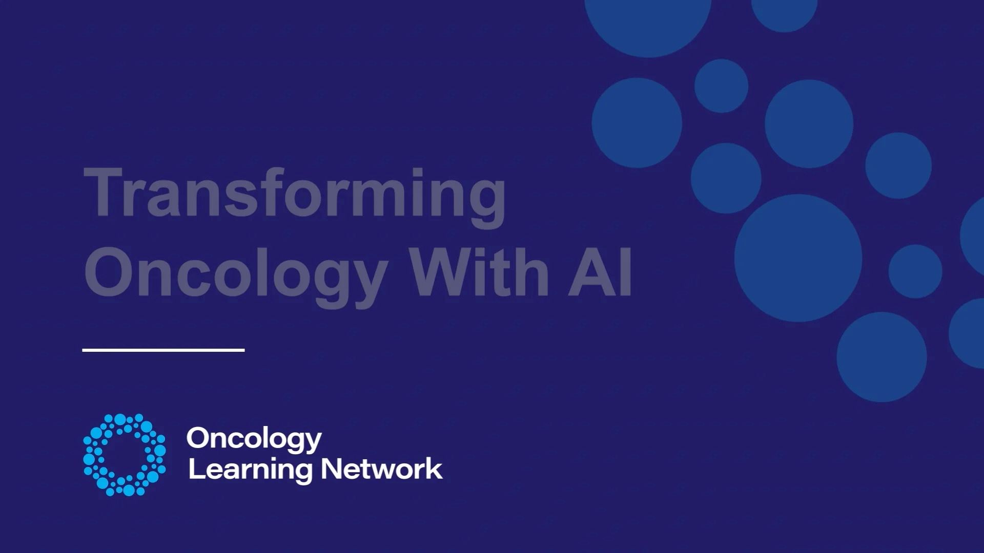 Transforming Oncology Pathology With Artificial Intelligence