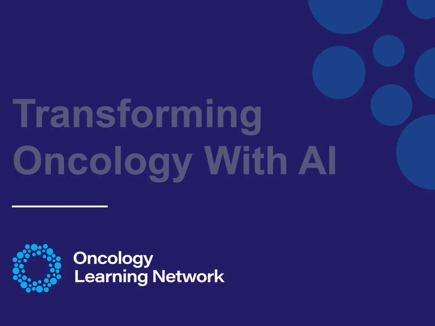 Transforming Oncology Pathology With Artificial Intelligence