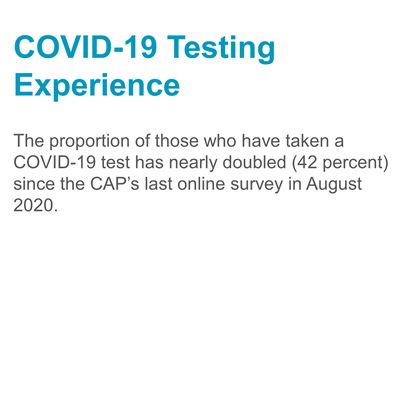 COVID-19 Testing Experience