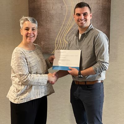 Logan Meurer, 2022 Distinguished Medical Student Award Recipient