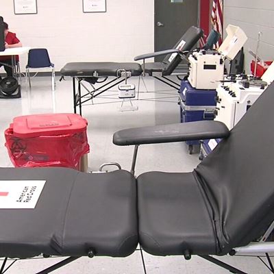 Blood donations dropped nearly 20% in recent weeks, according to American Red Cross