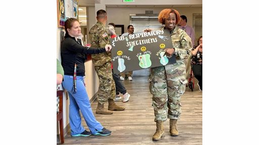 Munson Army Health Center Lab excels during national inspection