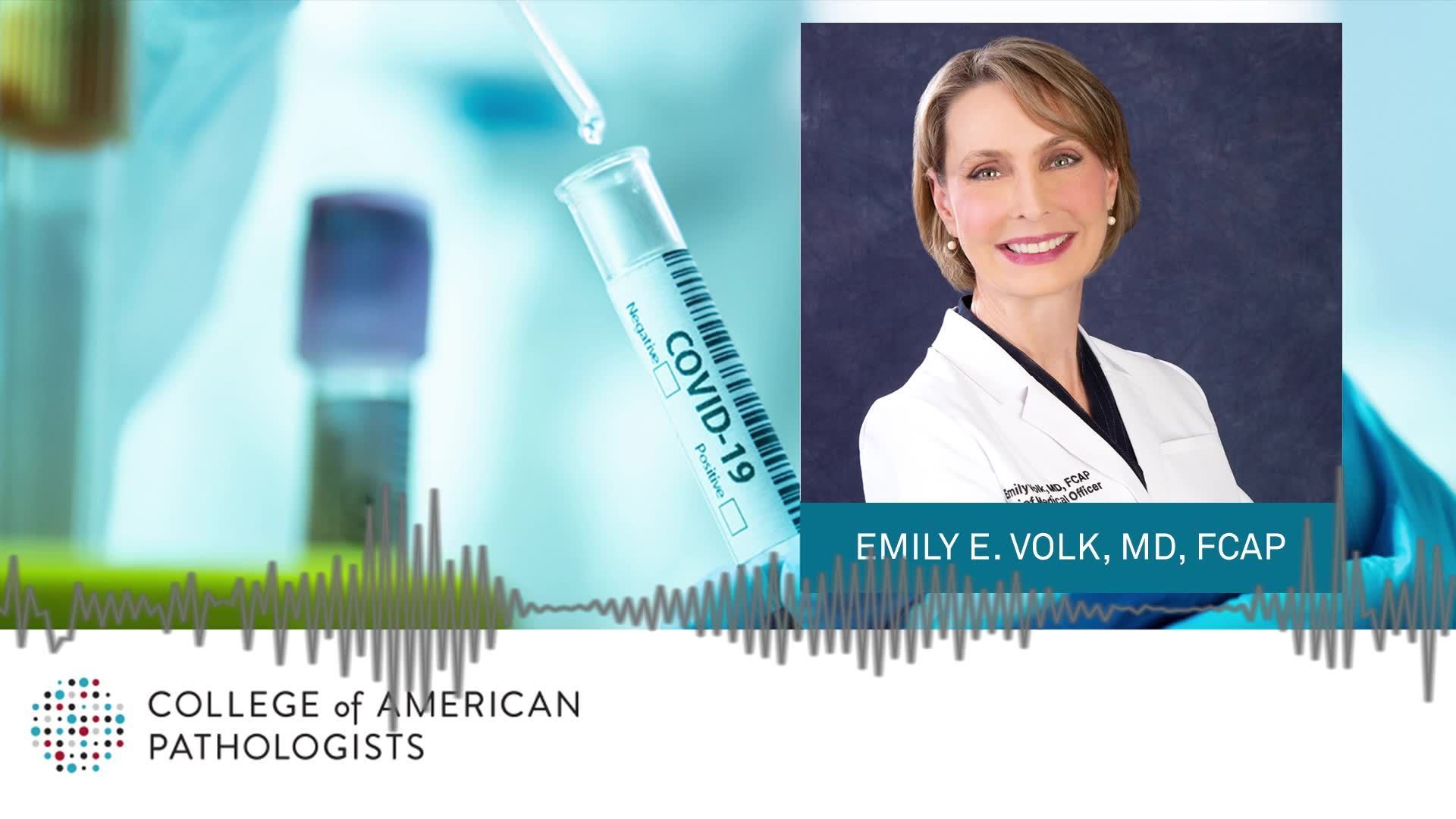 Emily E. Volk, MD, FCAP, speaks to KNX News Radio in Los Angeles on staying prepared for COVID-19
