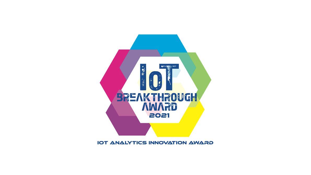 IoT Breakthrough Award Badge 2021