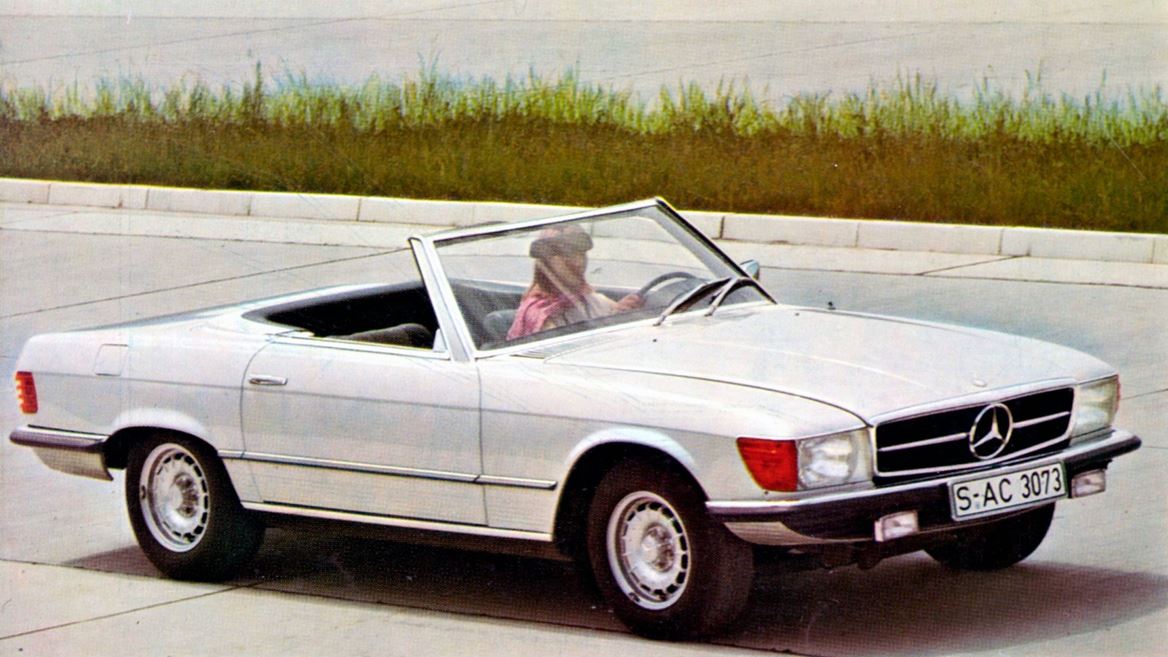 Mercedes-Benz 350 SL (R 107, production period 1971 to 1989