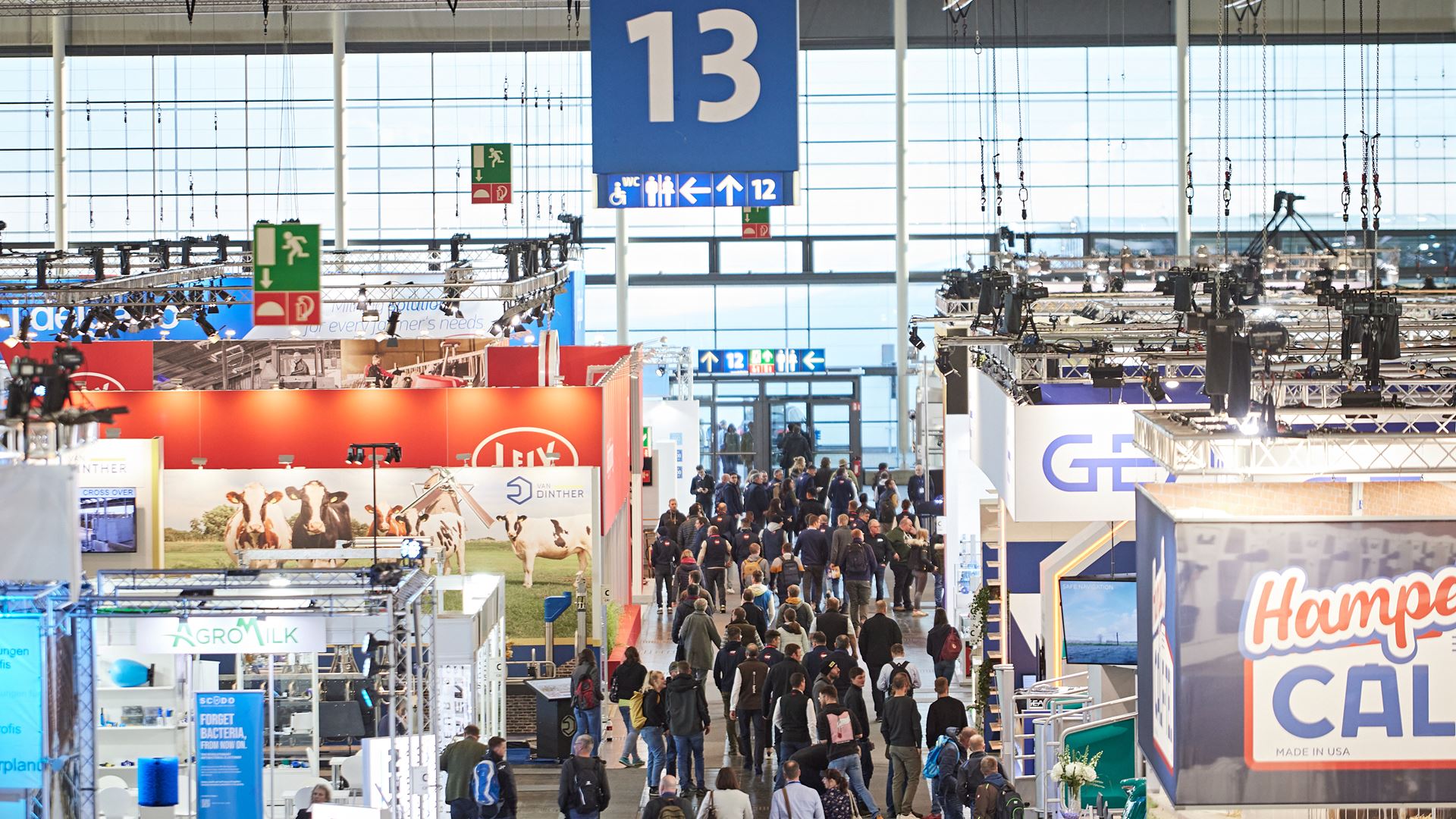 Farm Robot Event in hall 13 at EuroTier 2024