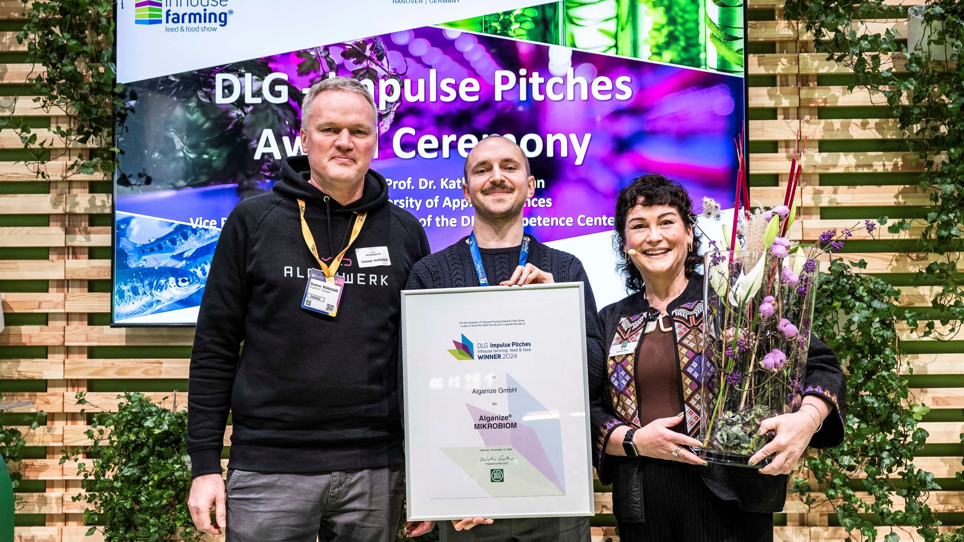 DLG Impulse Pitches Winner 2024 Alganize