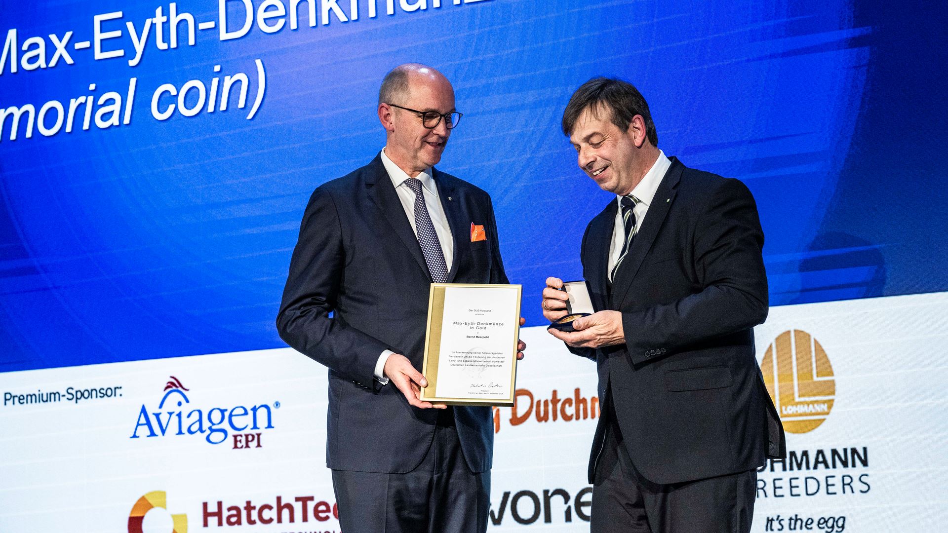 At EuroTier2024 Bernd Meerpohl has been honoured