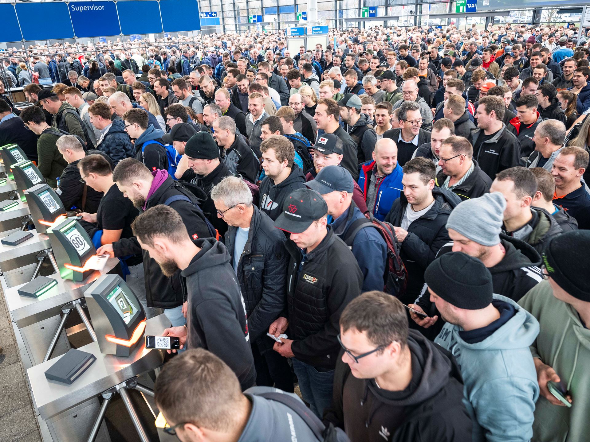 Agritechnica opened at 9 am over seven days