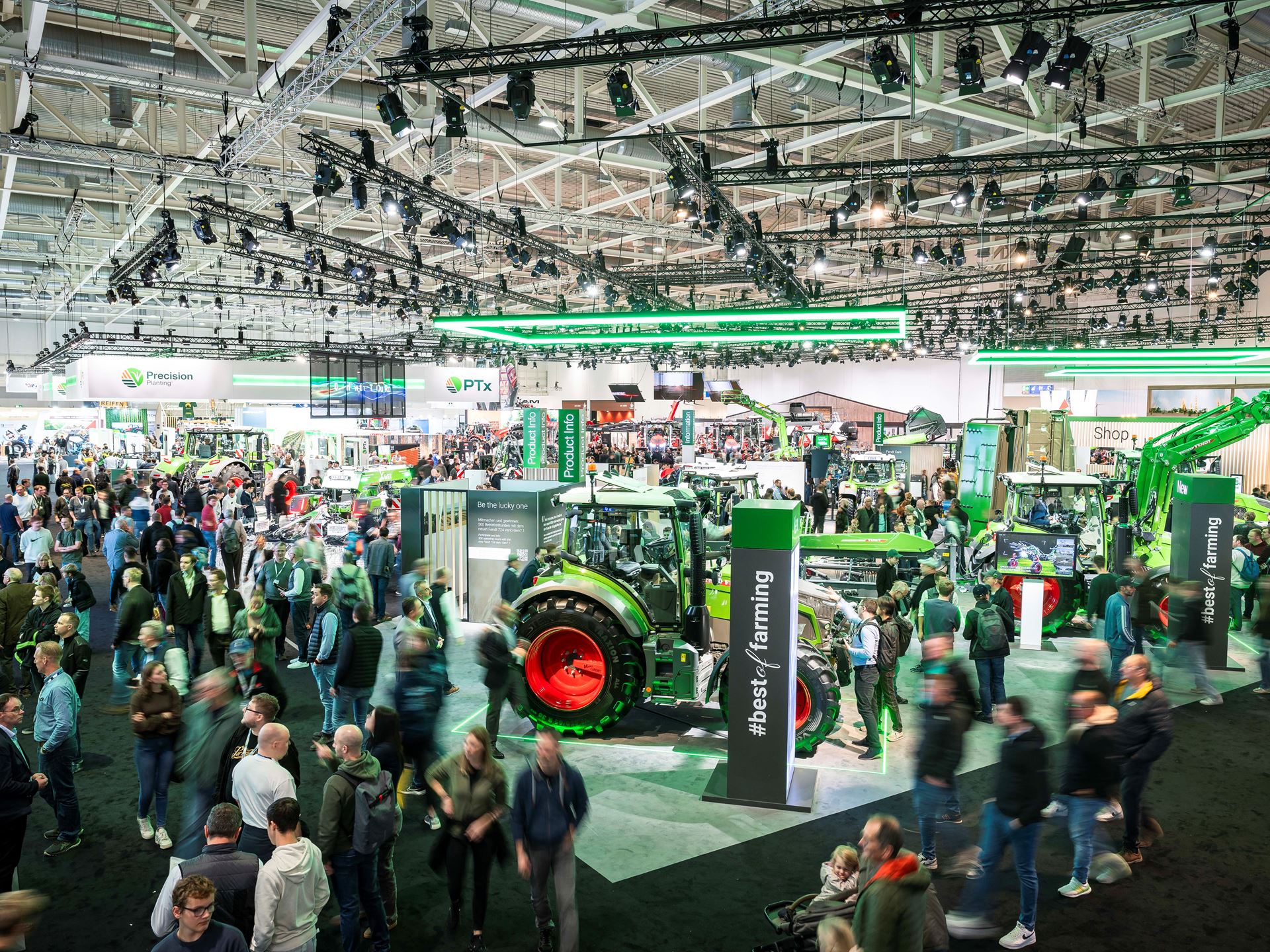 Hall 20 presented many innovations