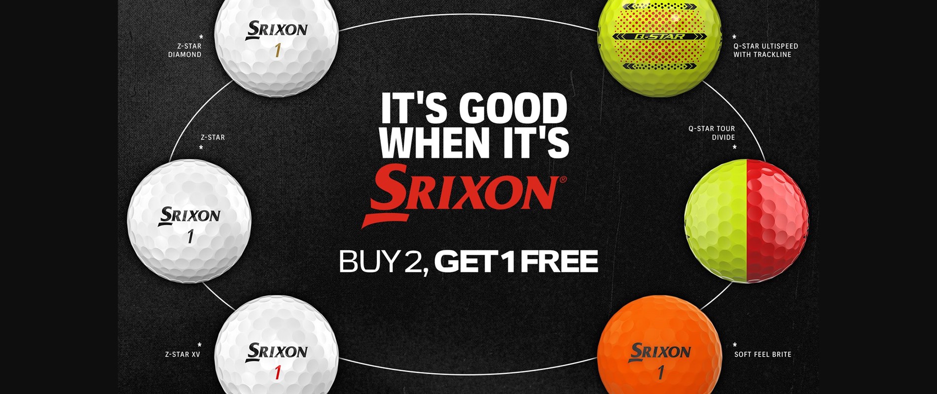 It s Good When It s Srixon Srixon Launches Buy 2 Get 1 Free Golf Ball Promotion