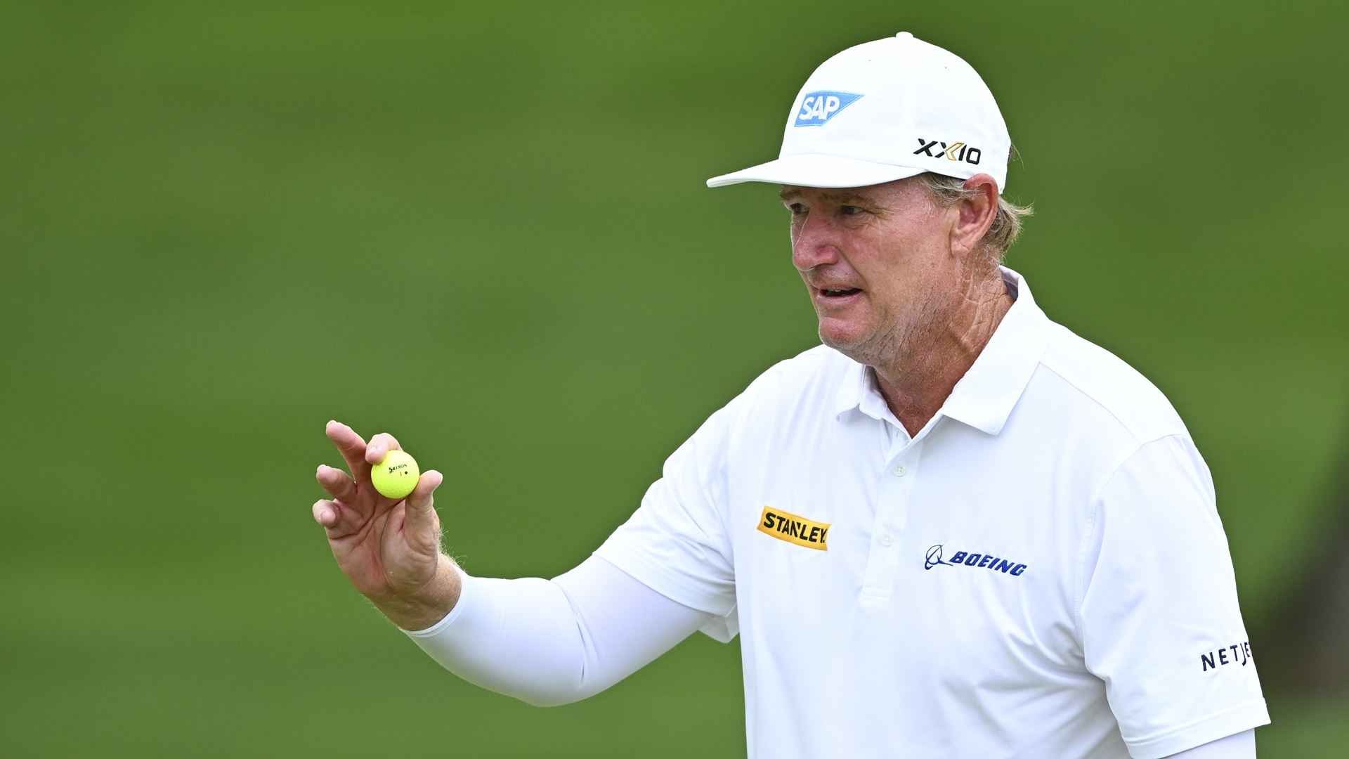 Ernie Els Captures First Senior Major Championship at Kaulig Companies ...