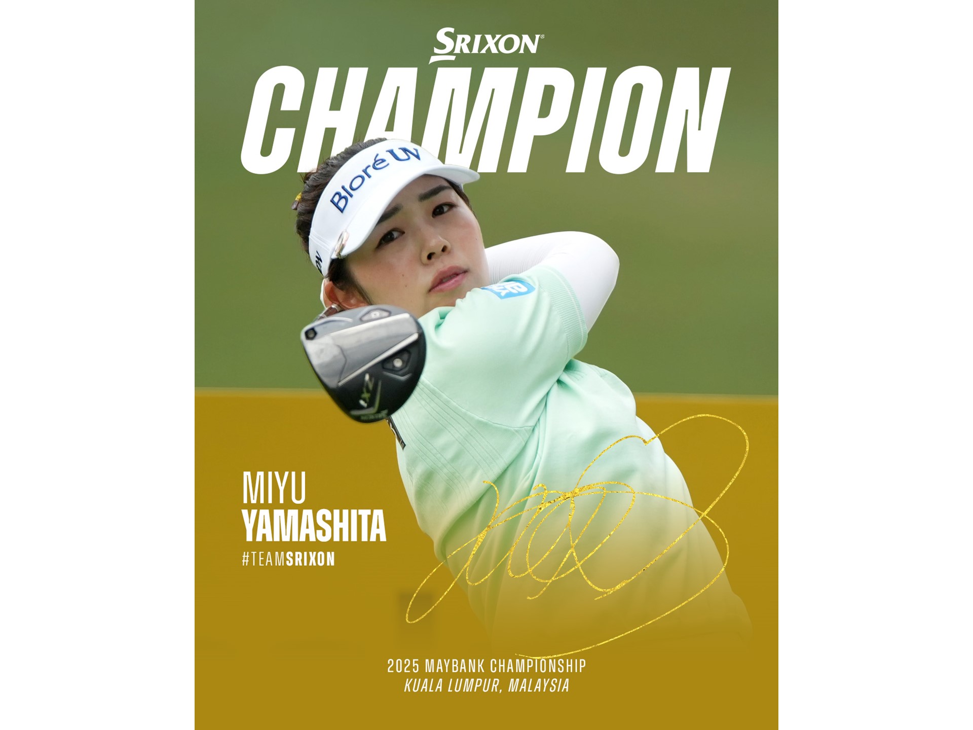 Miyu Yamashita Wins the LPGA Maybank Championship