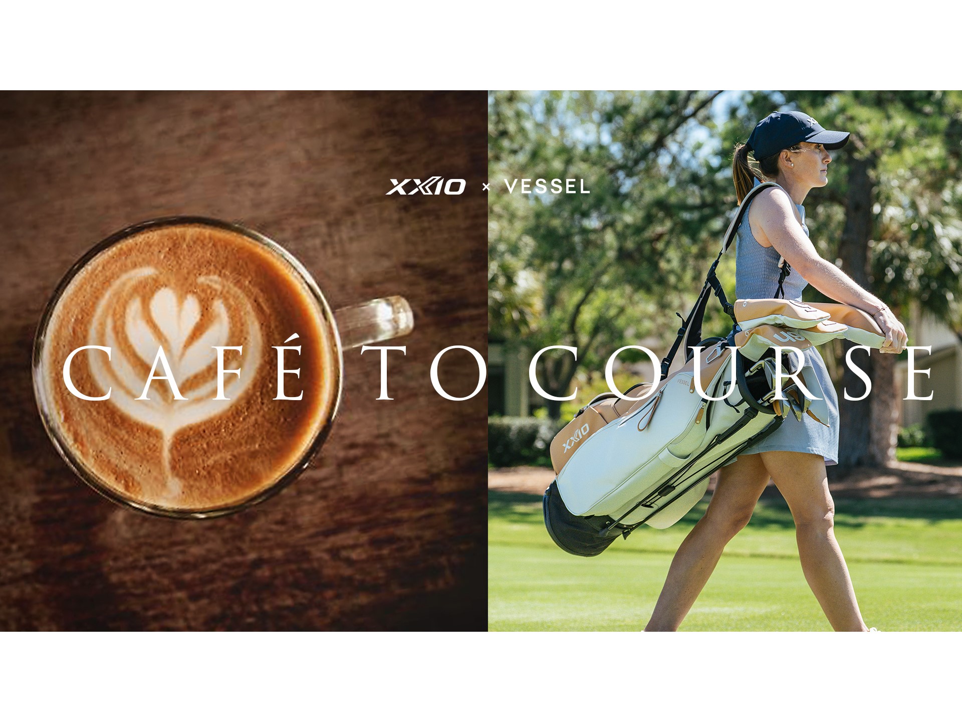 XXIO x VESSEL Latte Package Set Hero