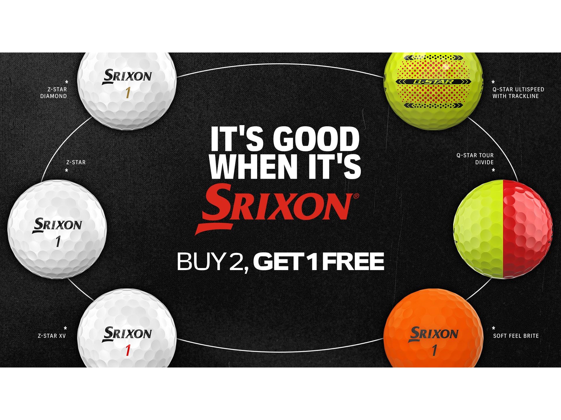 Srixon B2G1 Promotion