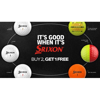Srixon B2G1 Promotion