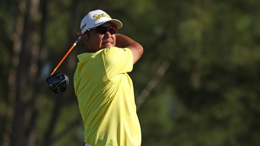 Hideki Matsuyama Srixon Staffer