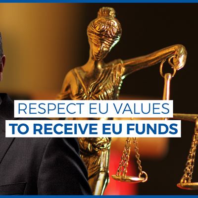 EU cash must be linked to EU values