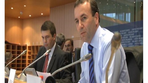 manfred-weber--chairman-of-the-epp-group-in-the-e.p--comments-special-eurozone-summit-on-greece