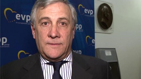 Antonio Tajani elected as EPP Group nominee for Parliament President IT