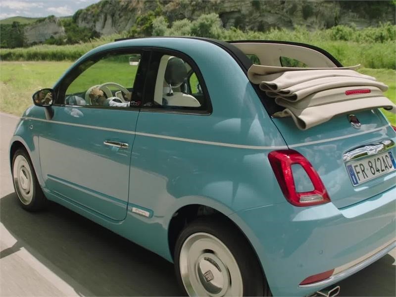 Fiat 500 Spiaggina Clip With Music