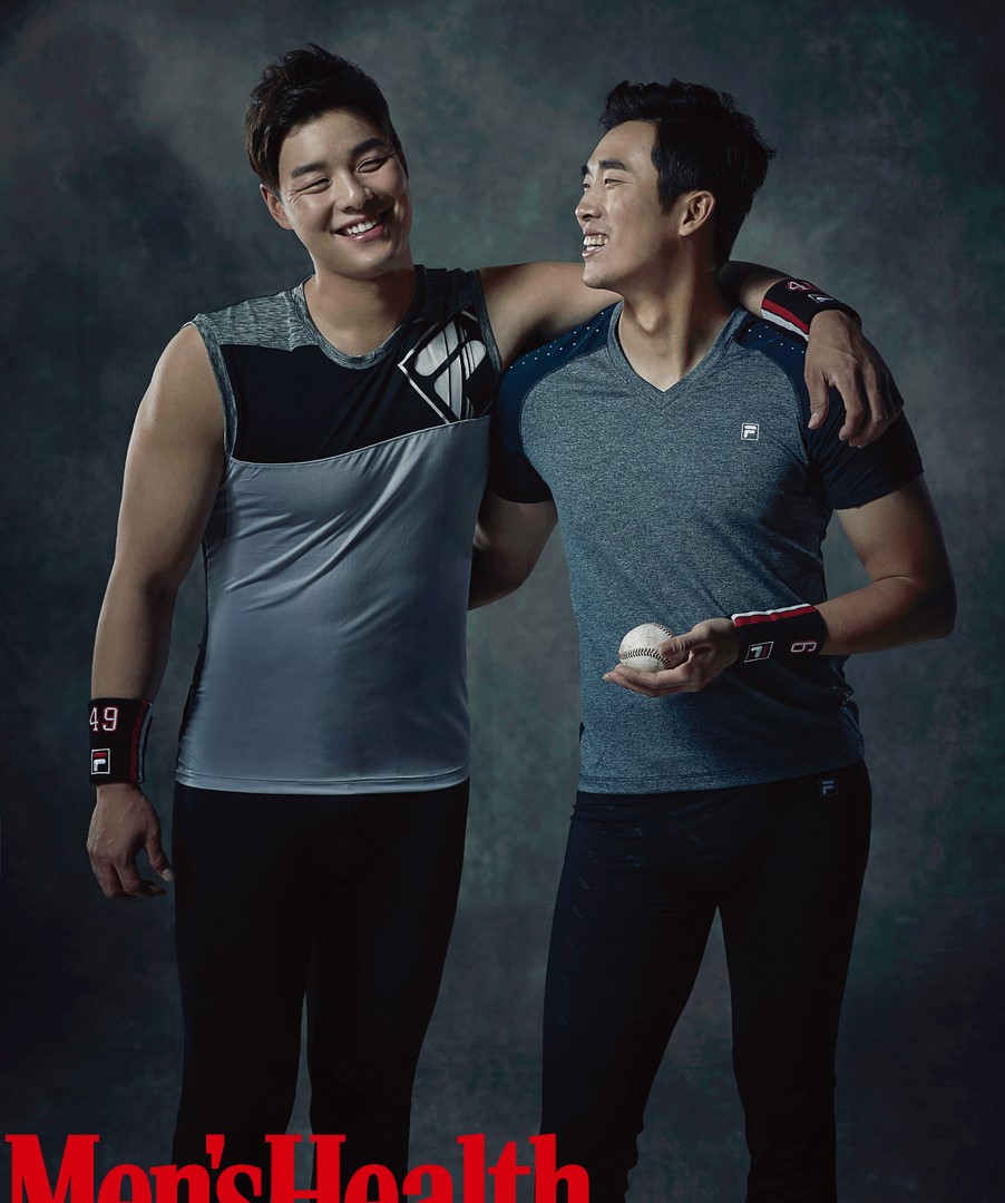 FILA INTIMO, The underwear pictorial featuring the 3 main Doosan Bears players