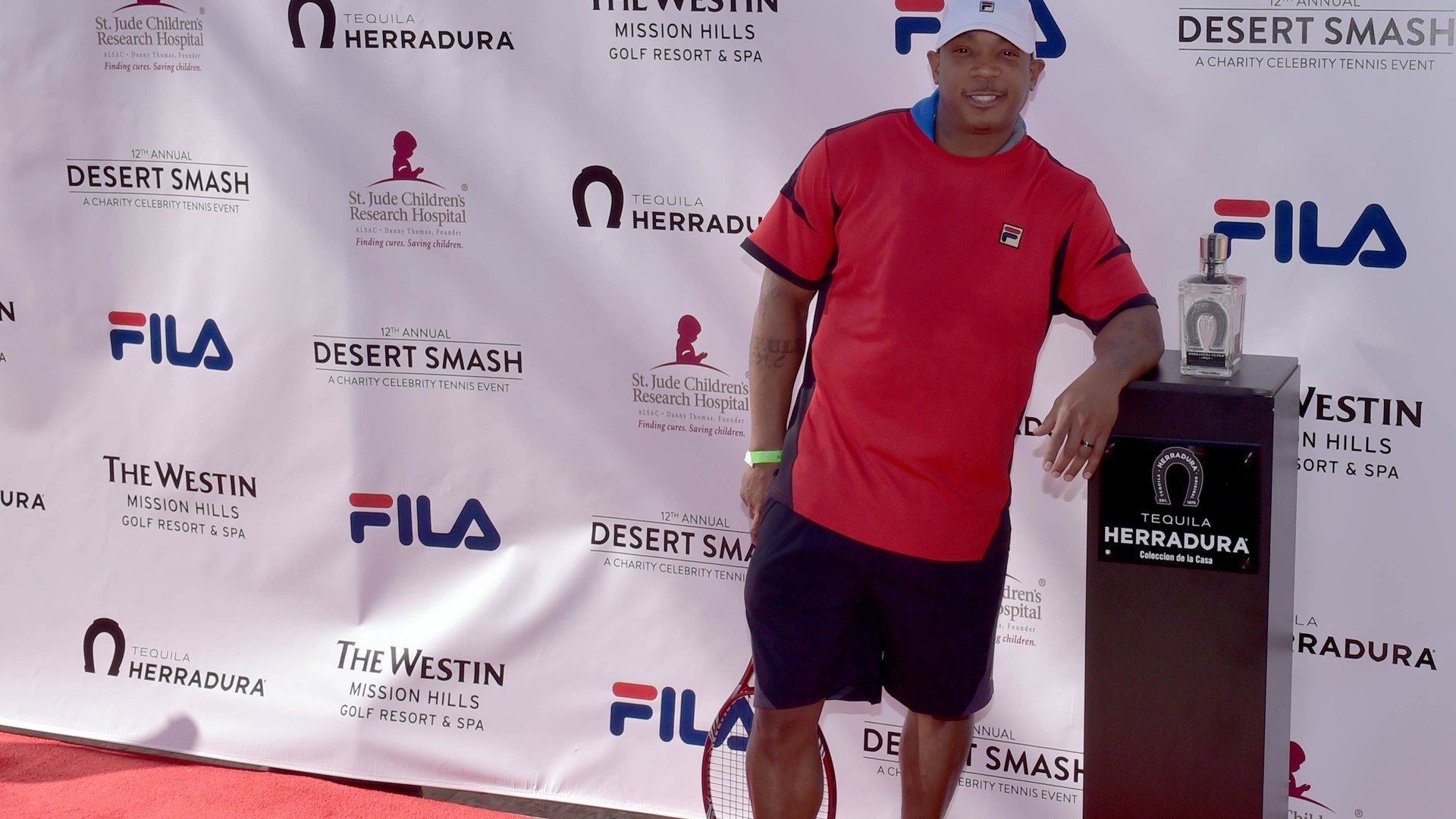 Ja Rule Wears FILA at the 12th Annual Desert Smash Charity Celebrity Tennis Event