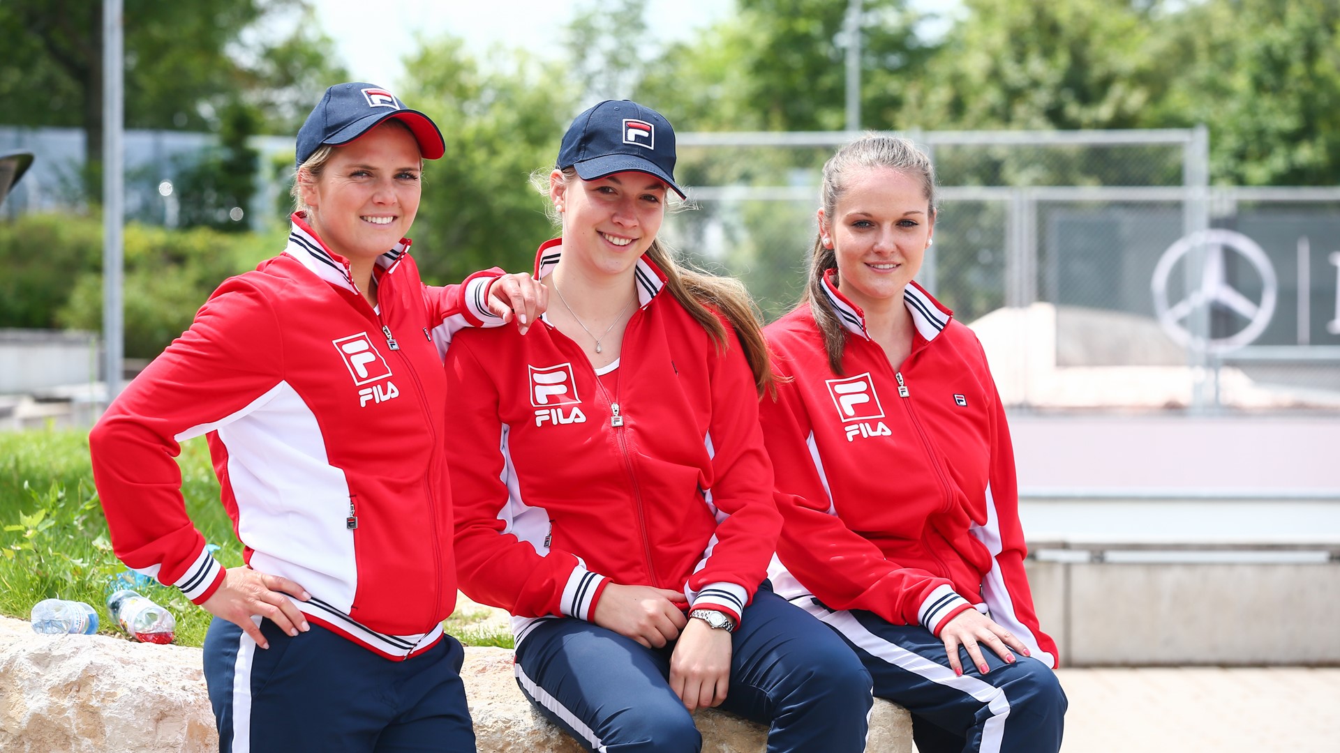 FILA Personnel at the Mercedes Cup in Stuttgart