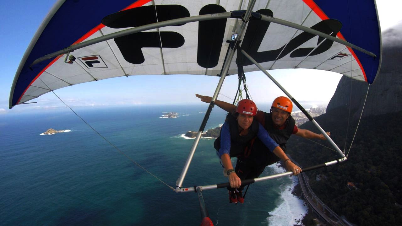 Fans on the FILA hang gliders