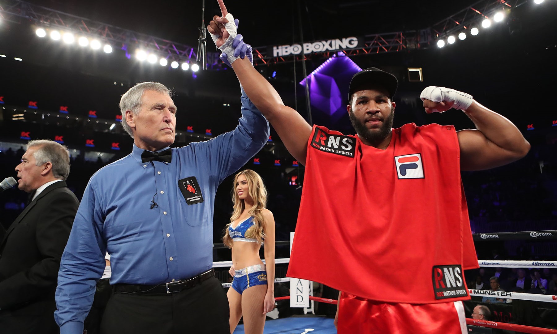 FILA Boxer Darmani Rock Claims Sixth Consecutive Victory in Las Vegas Bout