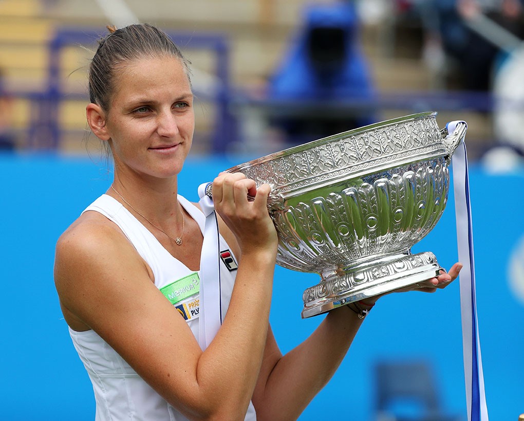 FILA Tennis Athlete Karolina Pliskova Secures the Eastbourne International Title