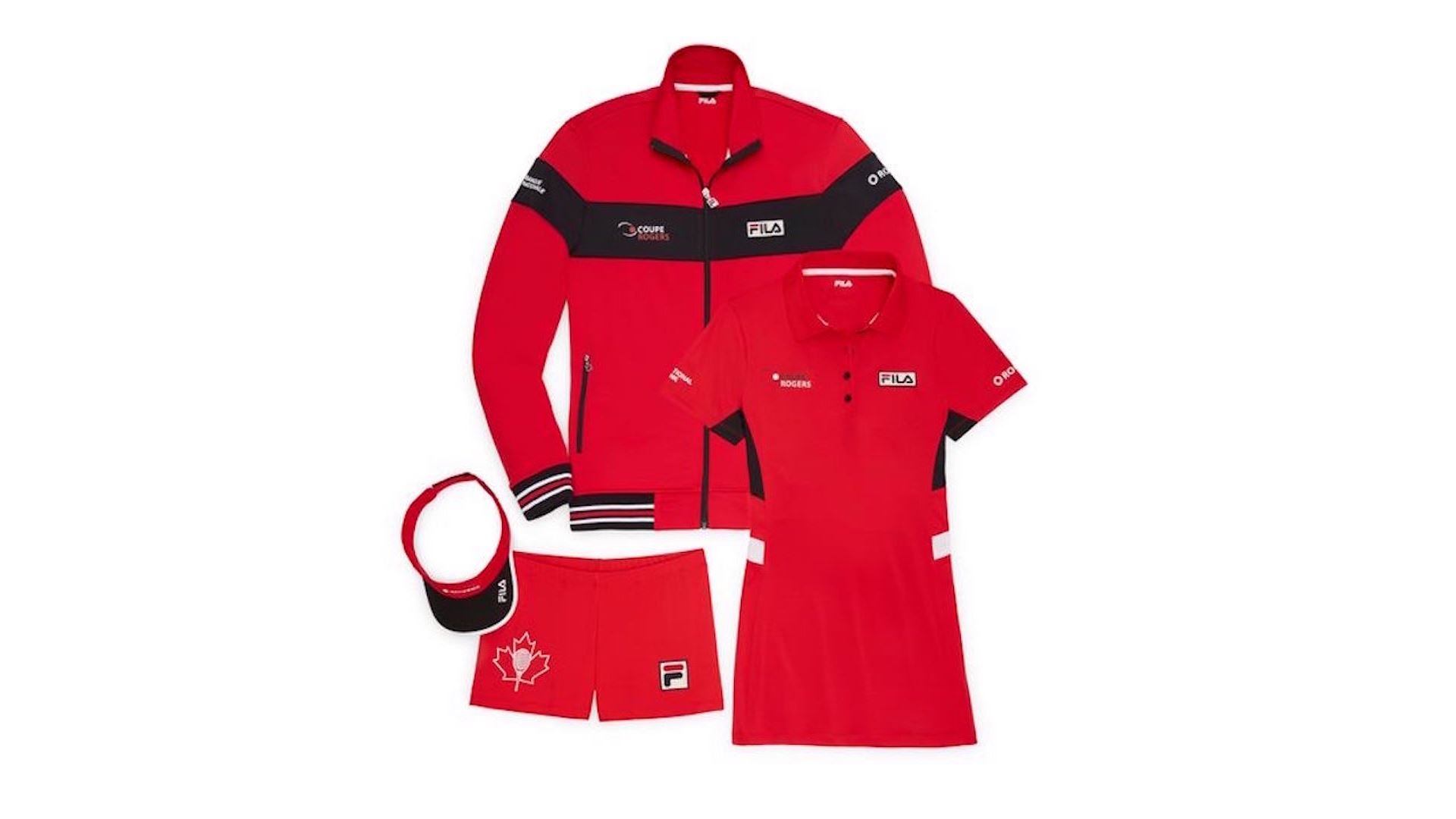 FILA Debuts New Uniform Collection for Rogers Cup Presented by National Bank in Toronto and Montreal