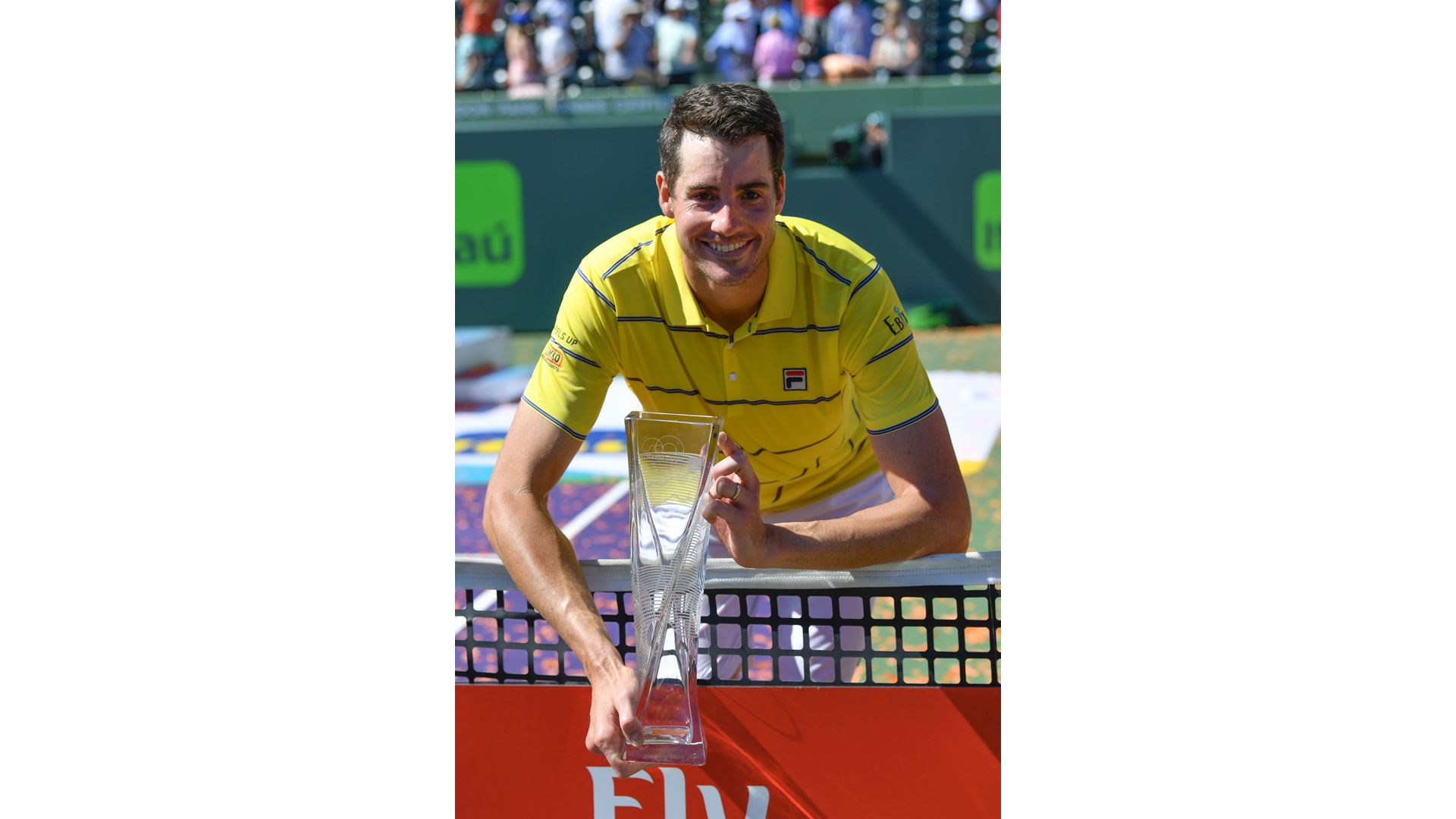 FILA Tennis Player John Isner Wins First ATP World Tour Masters 1000 Title in Miami
