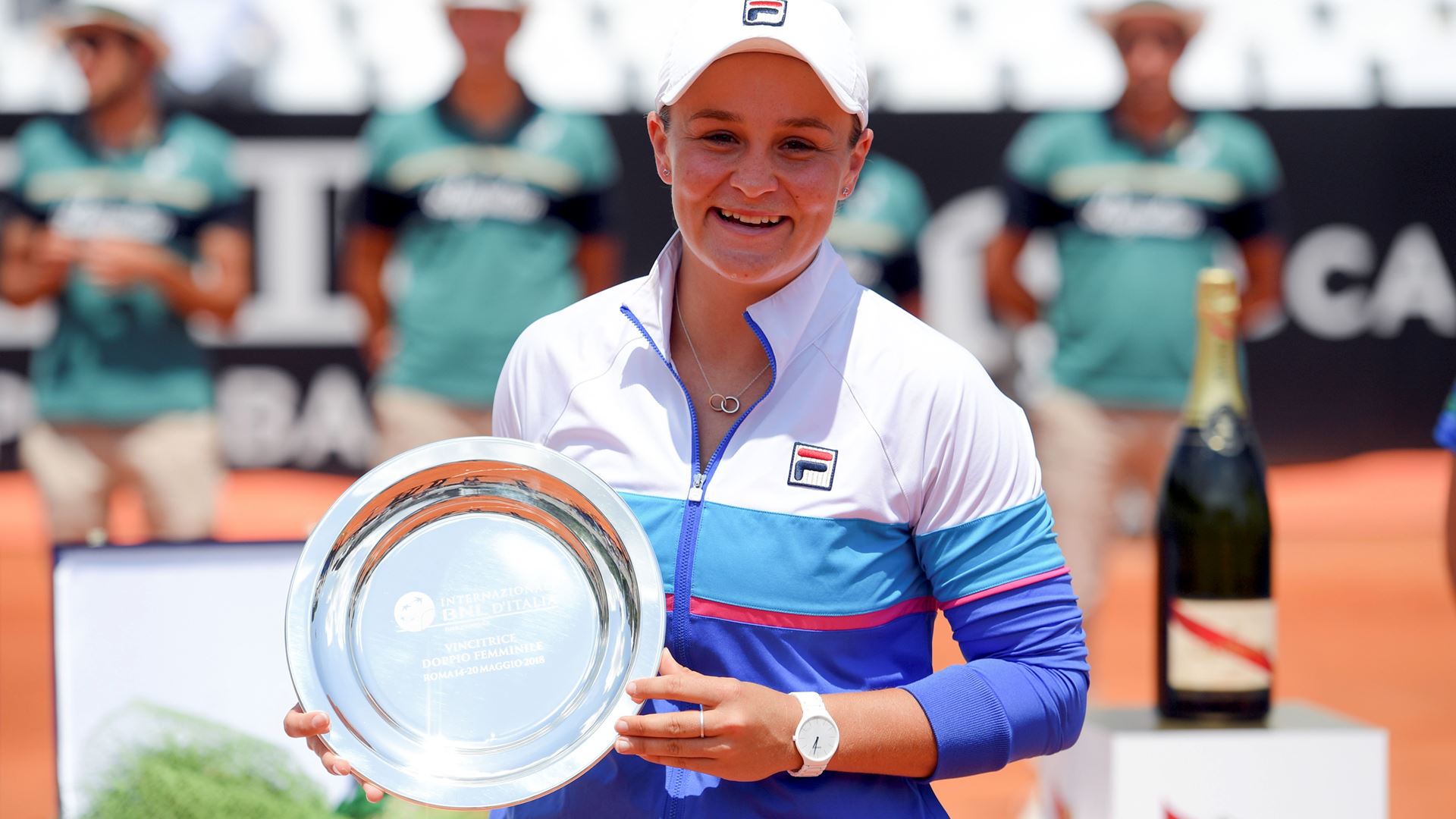 Barty Stays Hot in Doubles, Secures Title in Rome