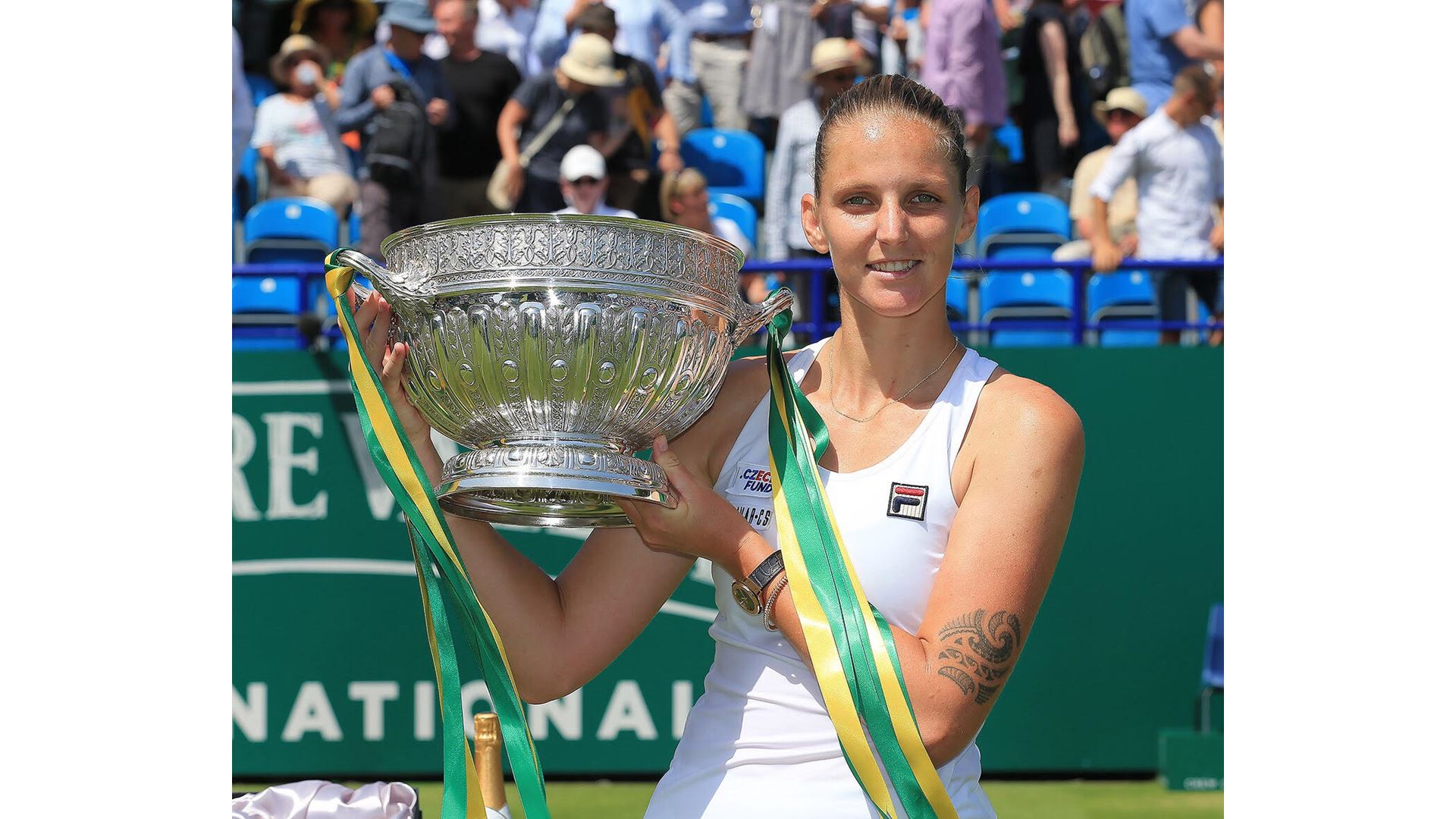 Karolina Pliskova Wins Eastbourne Title