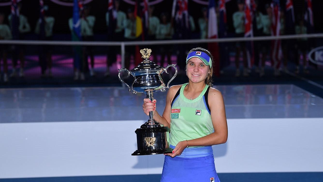 FILA's Sofia Kenin Soars to Maiden Grand Slam Title at Australian Open