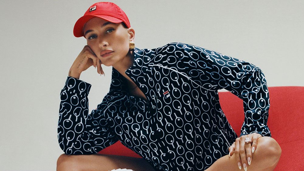 Hailey Bieber Named FILA Global Brand Ambassador Fronts New Campaign with FILA Tennis Athlete Reilly Opelka