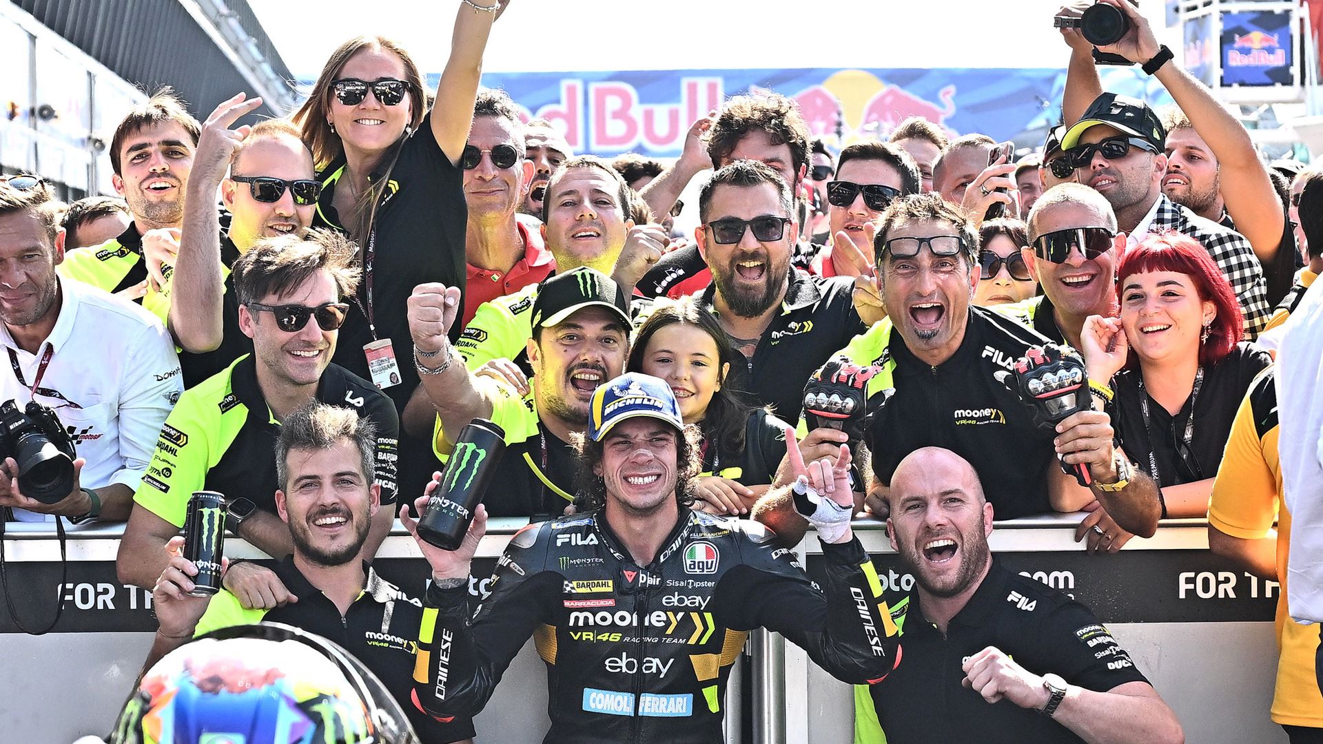 FILA and VR46 A remarkable victory in India for Marco Bezzecchi