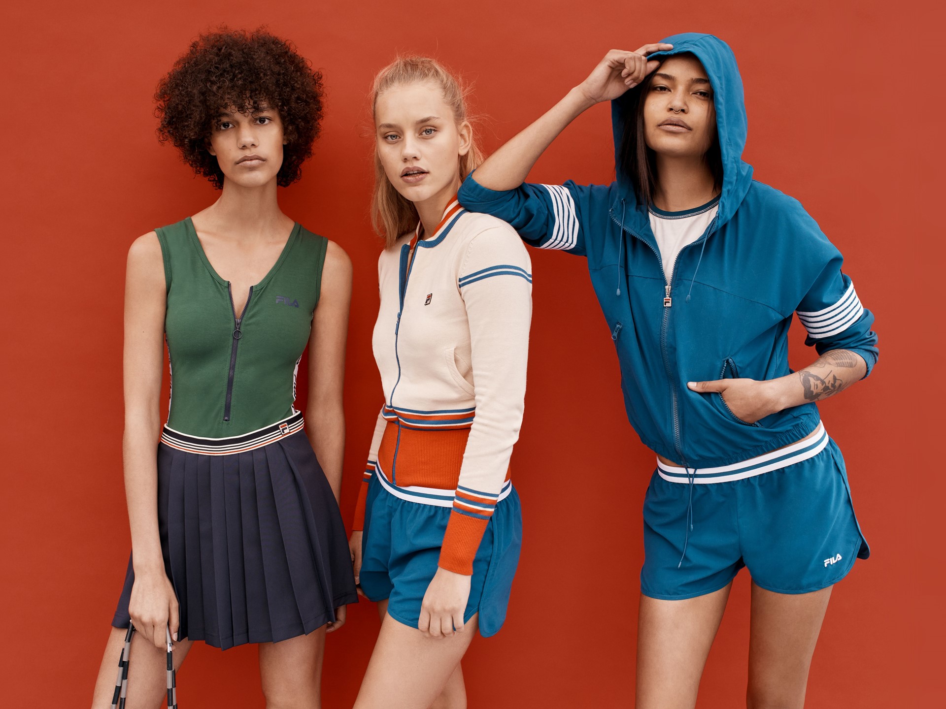 FILA and Urban Outfitters Launch New Collection Dual Gender Campaign
